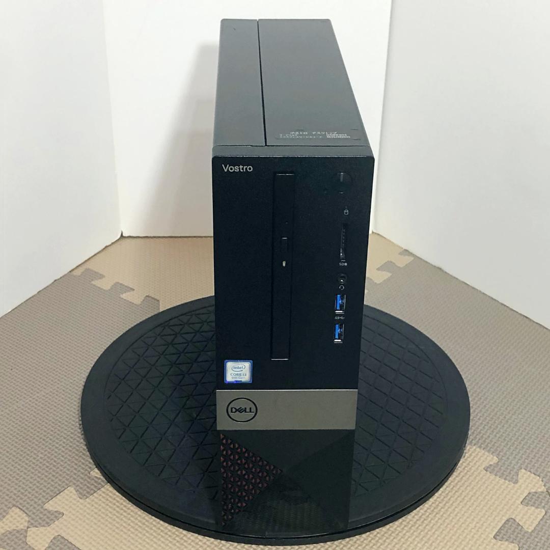DELL スリムタワーPC Corei3-9100&SSD256　整備済み