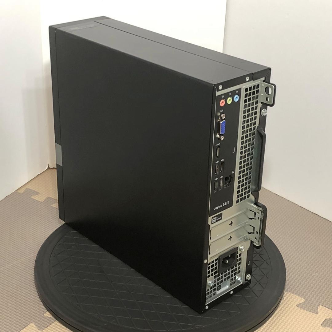 DELL スリムタワーPC Corei3-9100&SSD256　整備済み