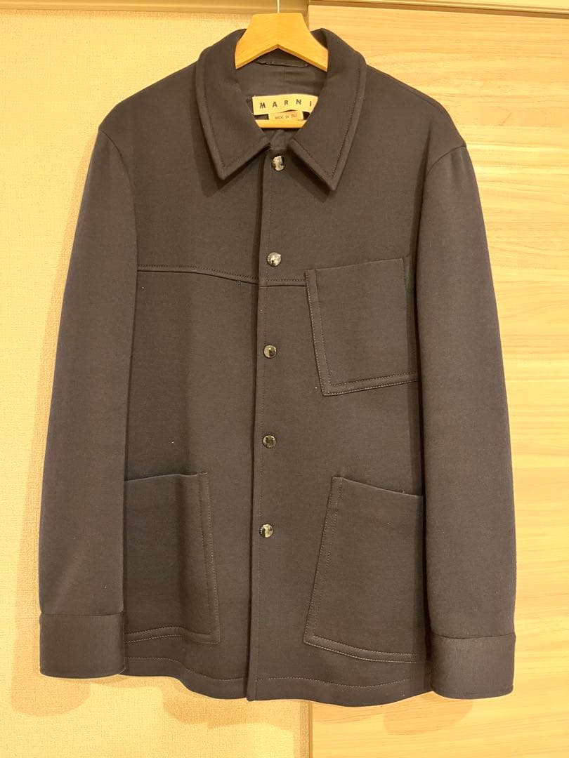 MARNI ネイビー カバーオール