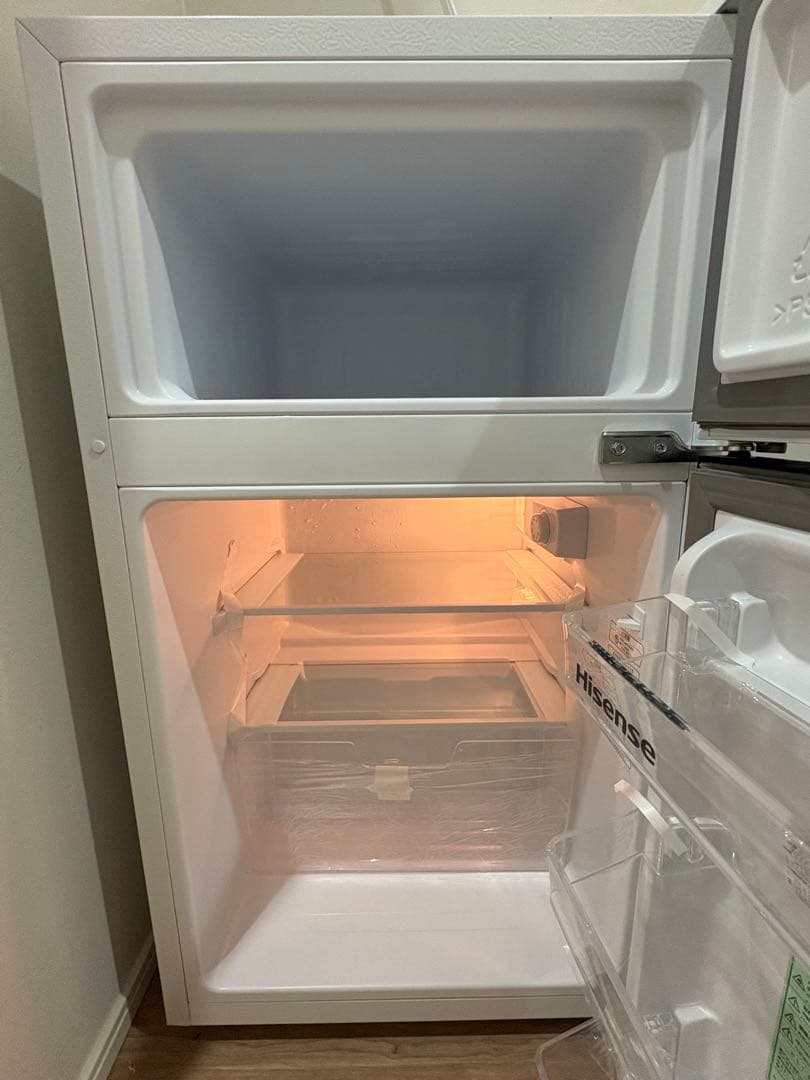 87リットル冷蔵庫　Hisense 一人暮らし冷蔵庫