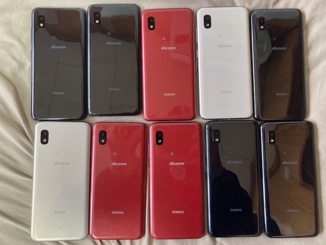 GALAXY A21 カラー3種類　初期化済み　10個まとめdocomo 2