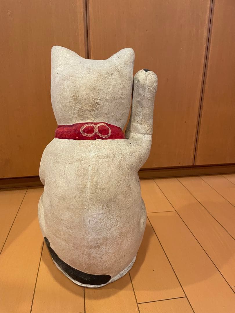 招き猫の置物 特大　約50cm
