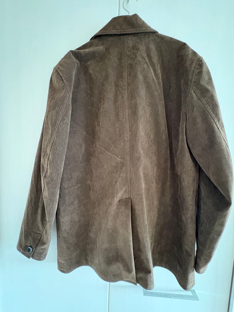 【anuke】Eco Suede Jacket