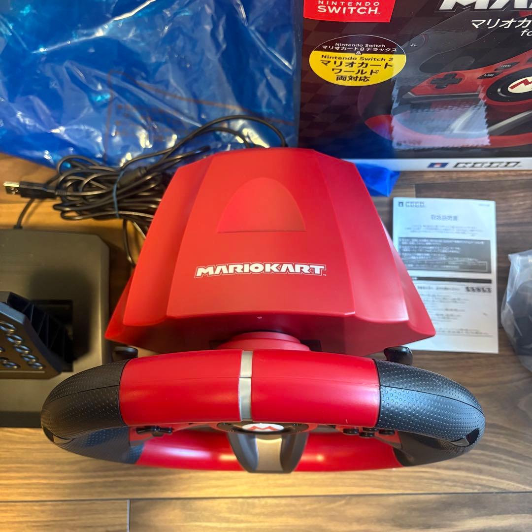 【Swith2対応】マリオカートレーシングホイールDX/HORI NSW-228