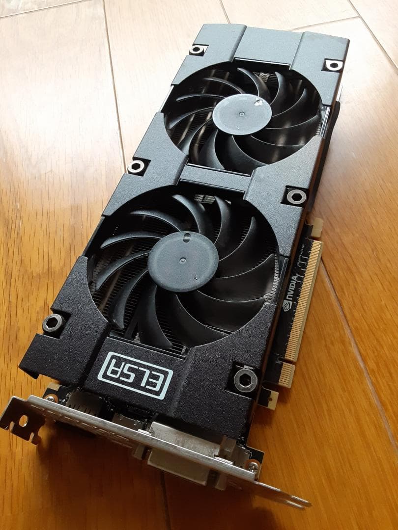 ELSA GeForce GTX 1080 8GB 正常品 ケーブル付きです