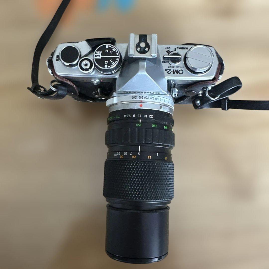 OLYMPUS OM-2 、Canon AV-1、Olympusケース付き