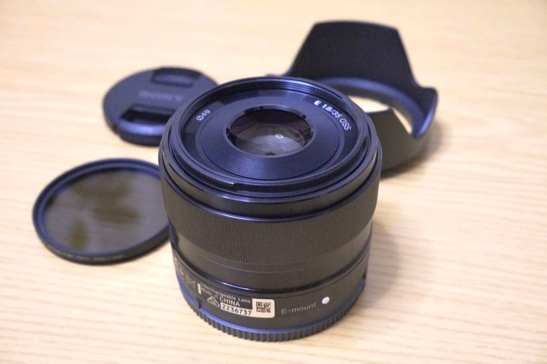 SONY Eマウント　35mm f1.8 oss