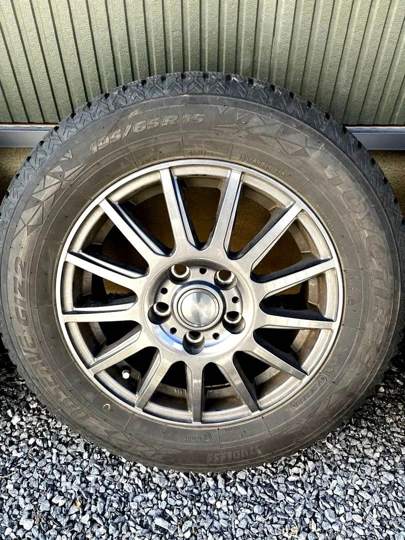195/65R15 スタッドレスタイヤホイールセット toyotires