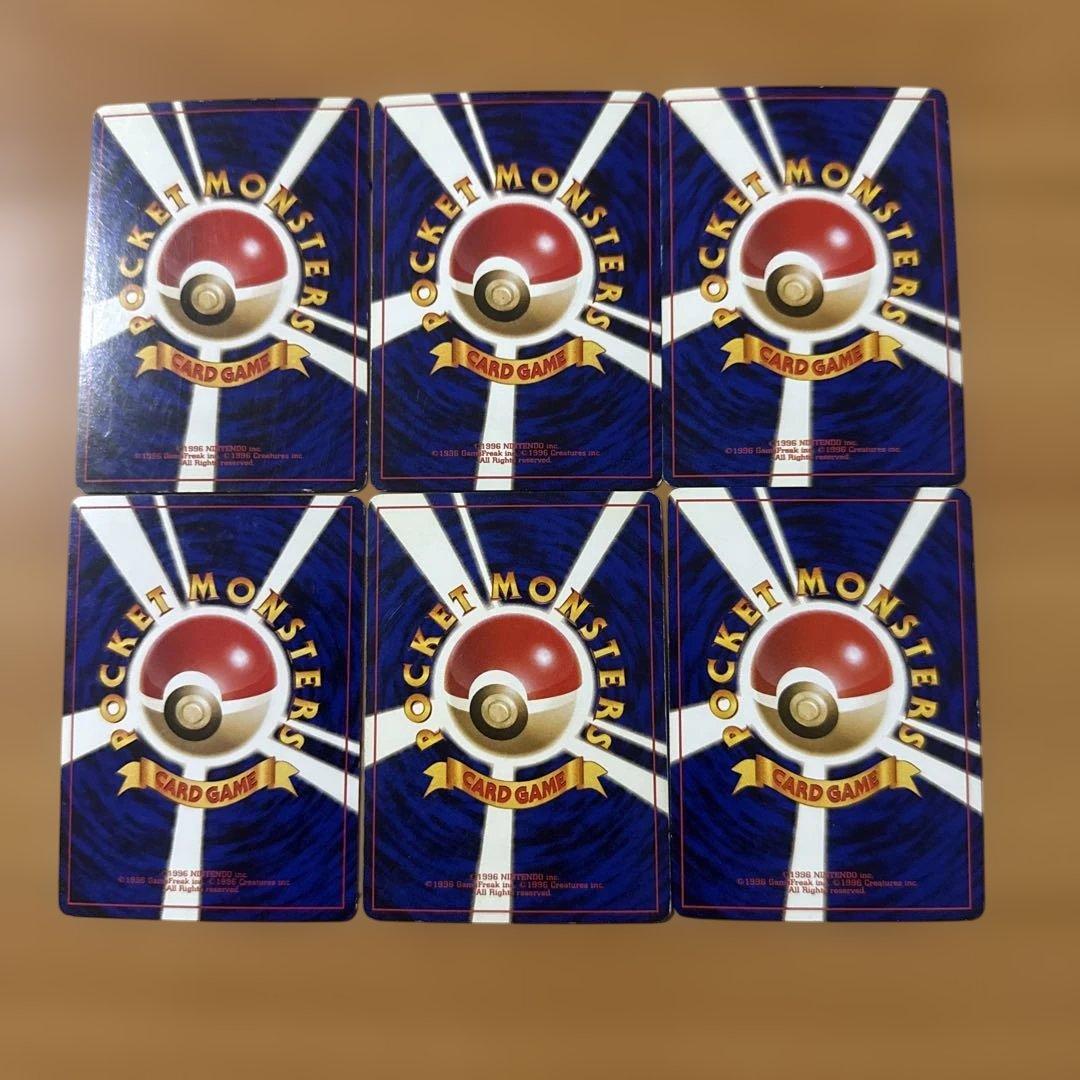 【最終値引き】旧裏ポケモンカードセット（ミュウ他　キラ6枚セット）