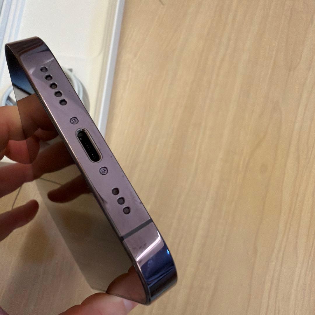 iPhone 14Pro 128GB Deep Purple 充電ケーブルセット