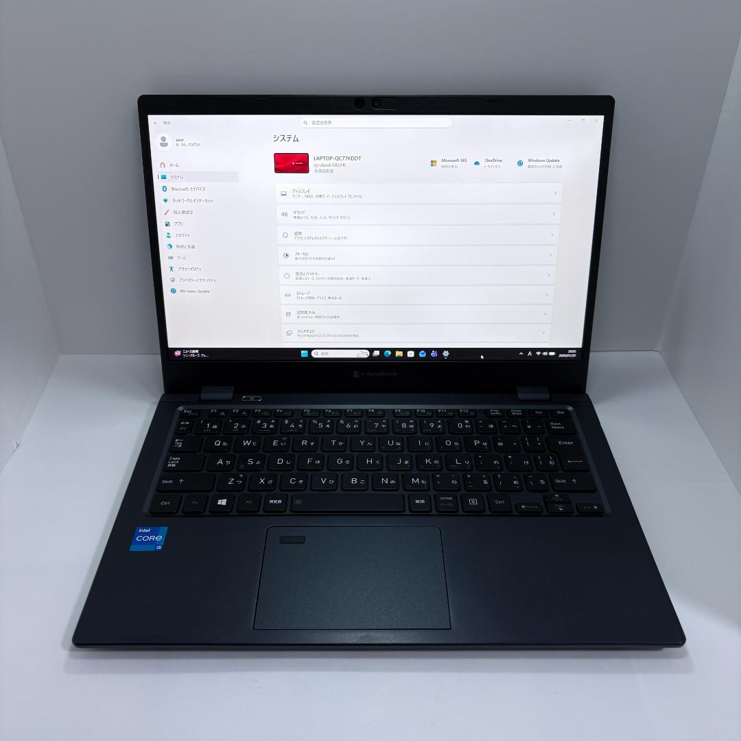 dynabook G83/HS 第11世代i5/16GB/512GB/BT84%