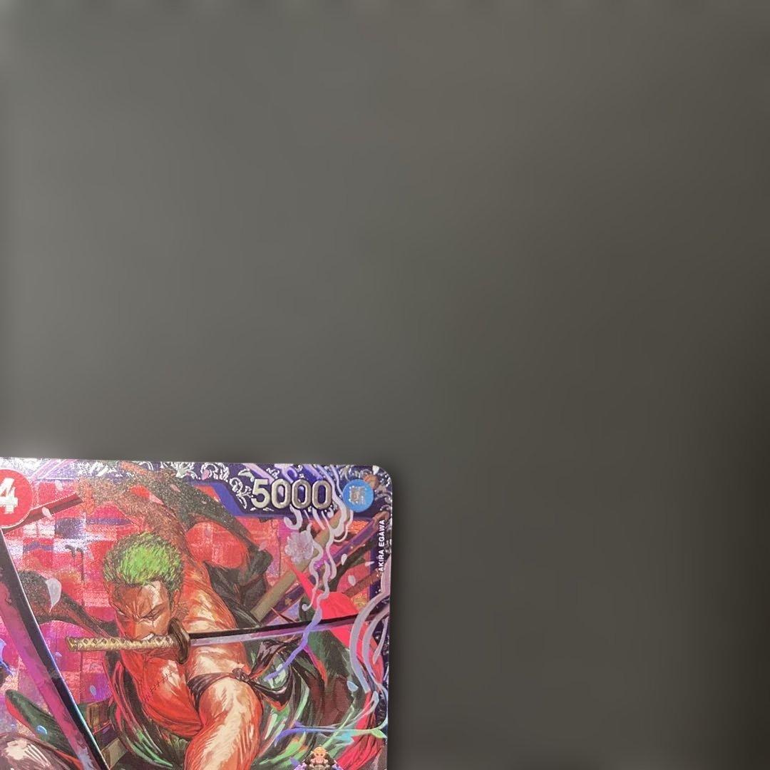 ワンピースカード ロロノア・ゾロ 21-015 SR フラッグシップ