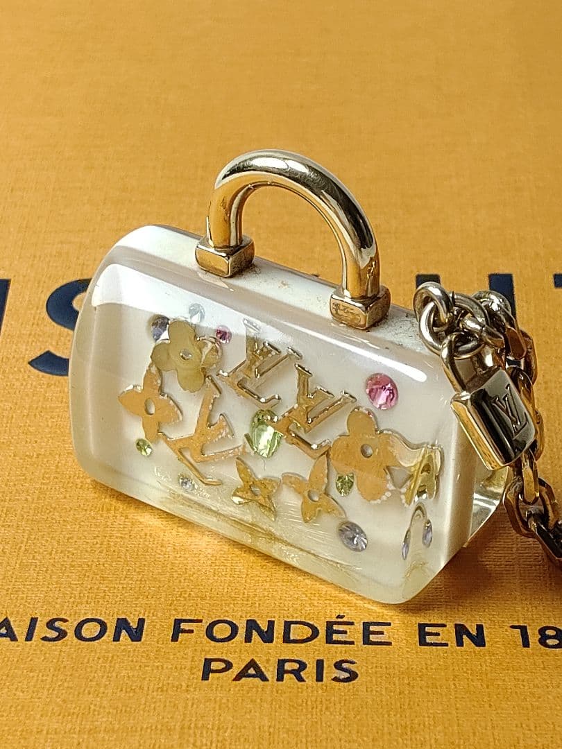 Louis Vuitton ポルトクレ・スピーディ　アンクルージョン チャーム