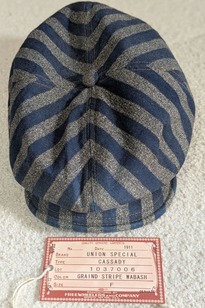 フリーホイーラーズ　キャスケット　キャサディ　ストライプ ウォバッシュ
