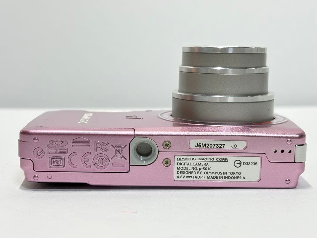 Olympus μ 5010コンパクトデジタルカメラ コンデジ デジカメ 難あり