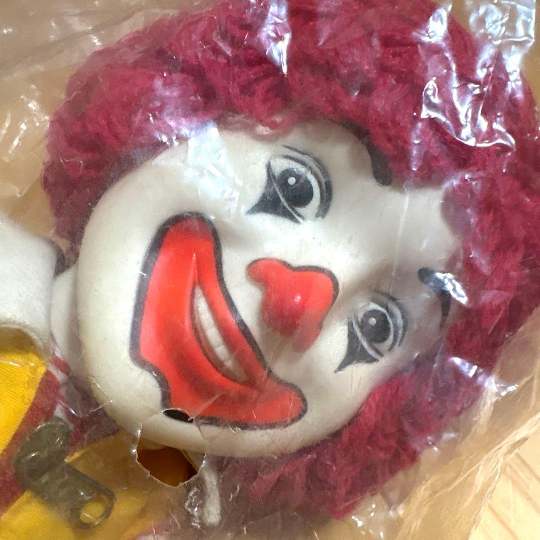 1984年　ロナルドマクドナルド　ぬいぐるみ　タグ付き　プラッシュ　人形