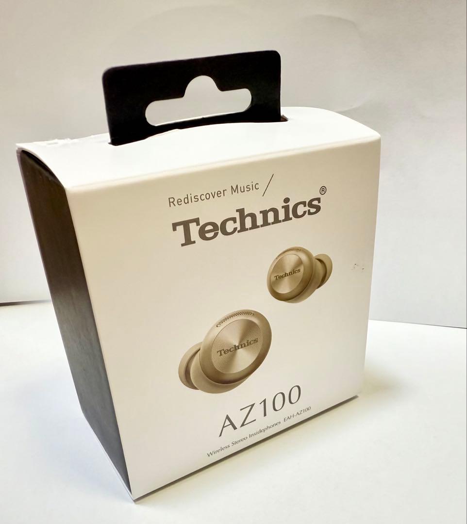 【新色！・美品】Technics AZ100シャンパンゴールド