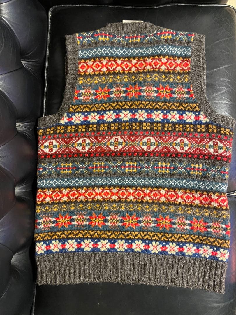 Jamieson's ユナイテッドアローズ別注ベスト　好配色Mサイズ