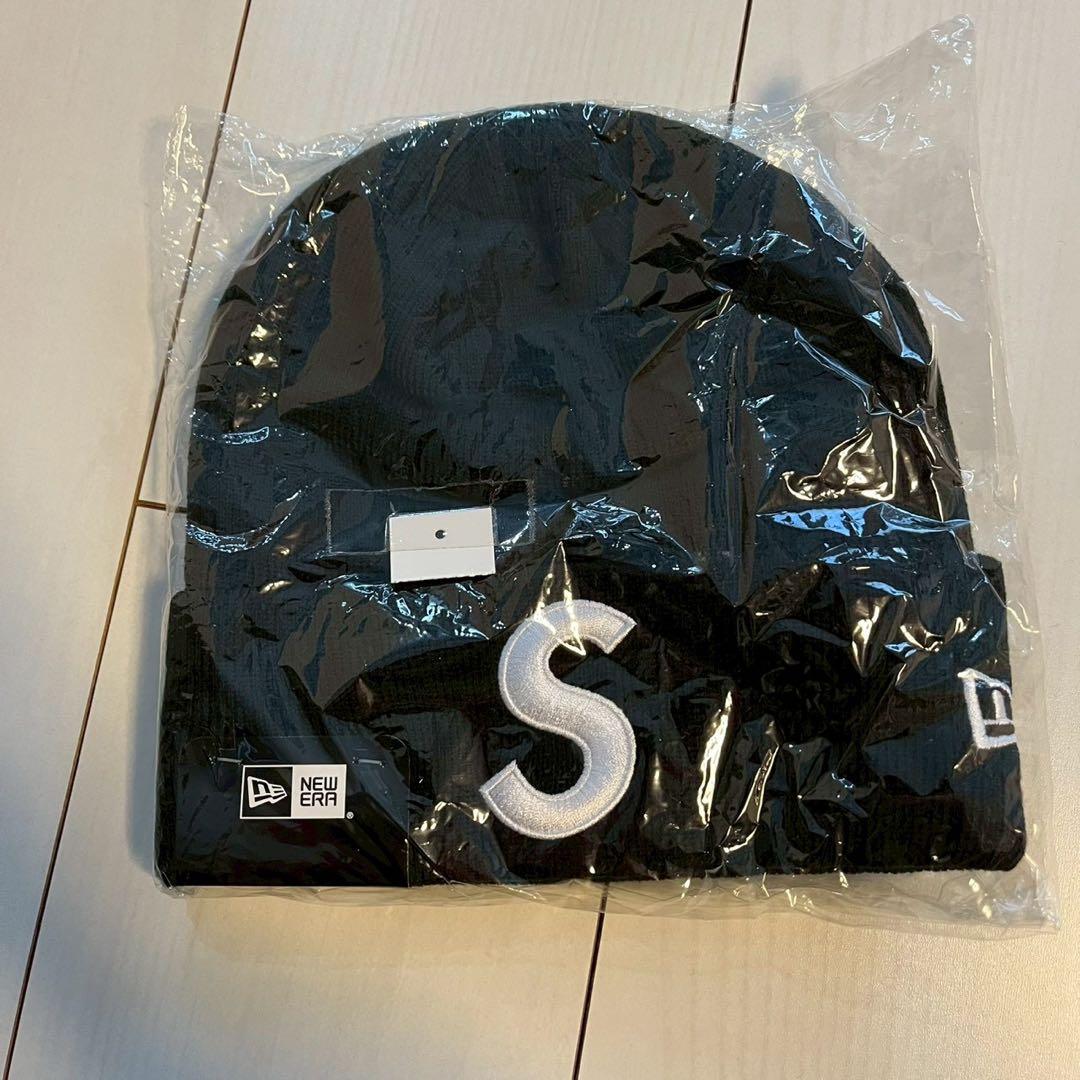 新品未使用Supreme New Era® S Logo Beanie ブラック