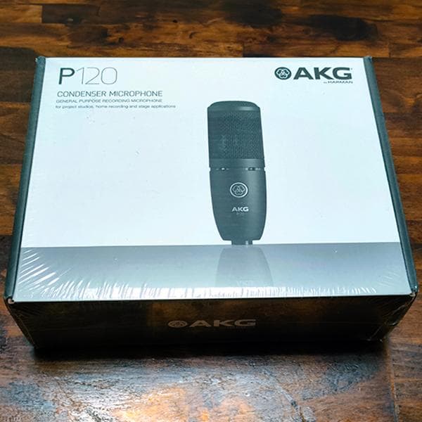 新品未開封 AKG (アーカーゲー) P120 コンデンサーマイク