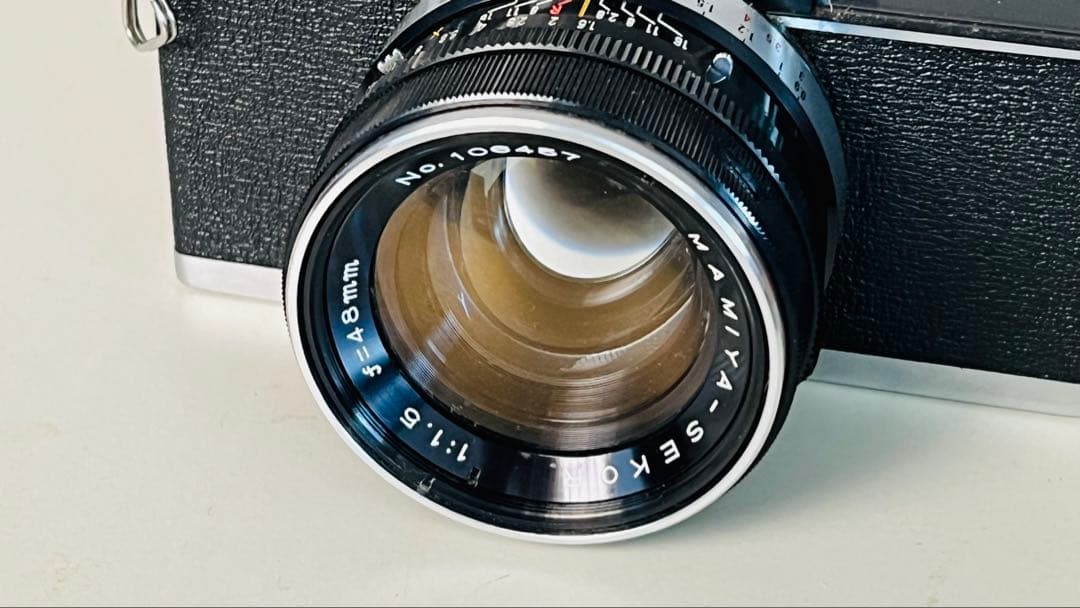 【ジャンク品】MAMIYA Super Deluxe フィルムカメラ