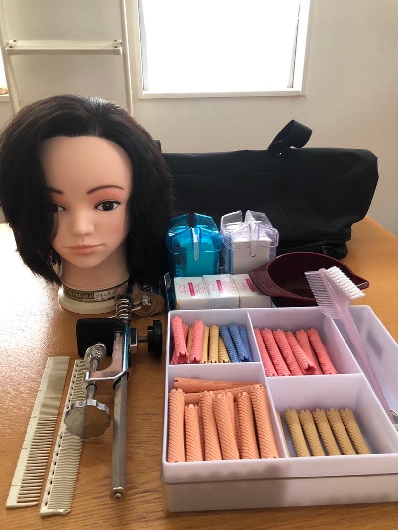 美容国家試験　ワインディング