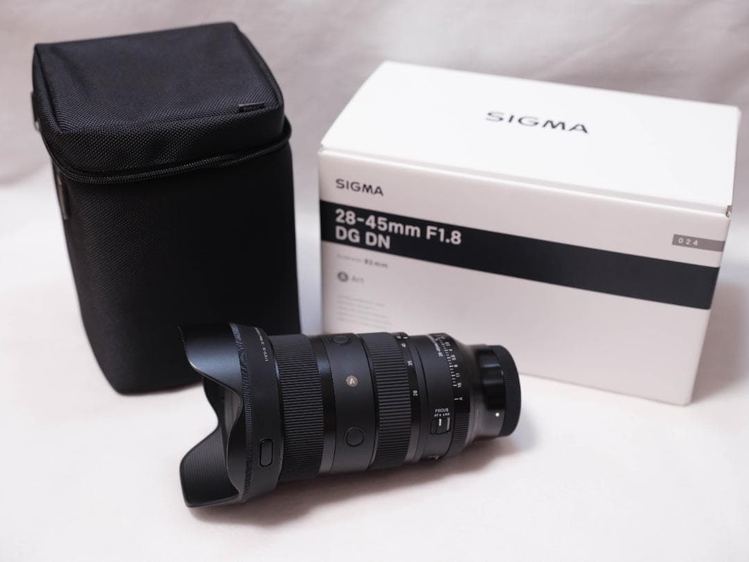 保証期間内 SIGMA 28-45mm F1.8 DG DN Eマウント