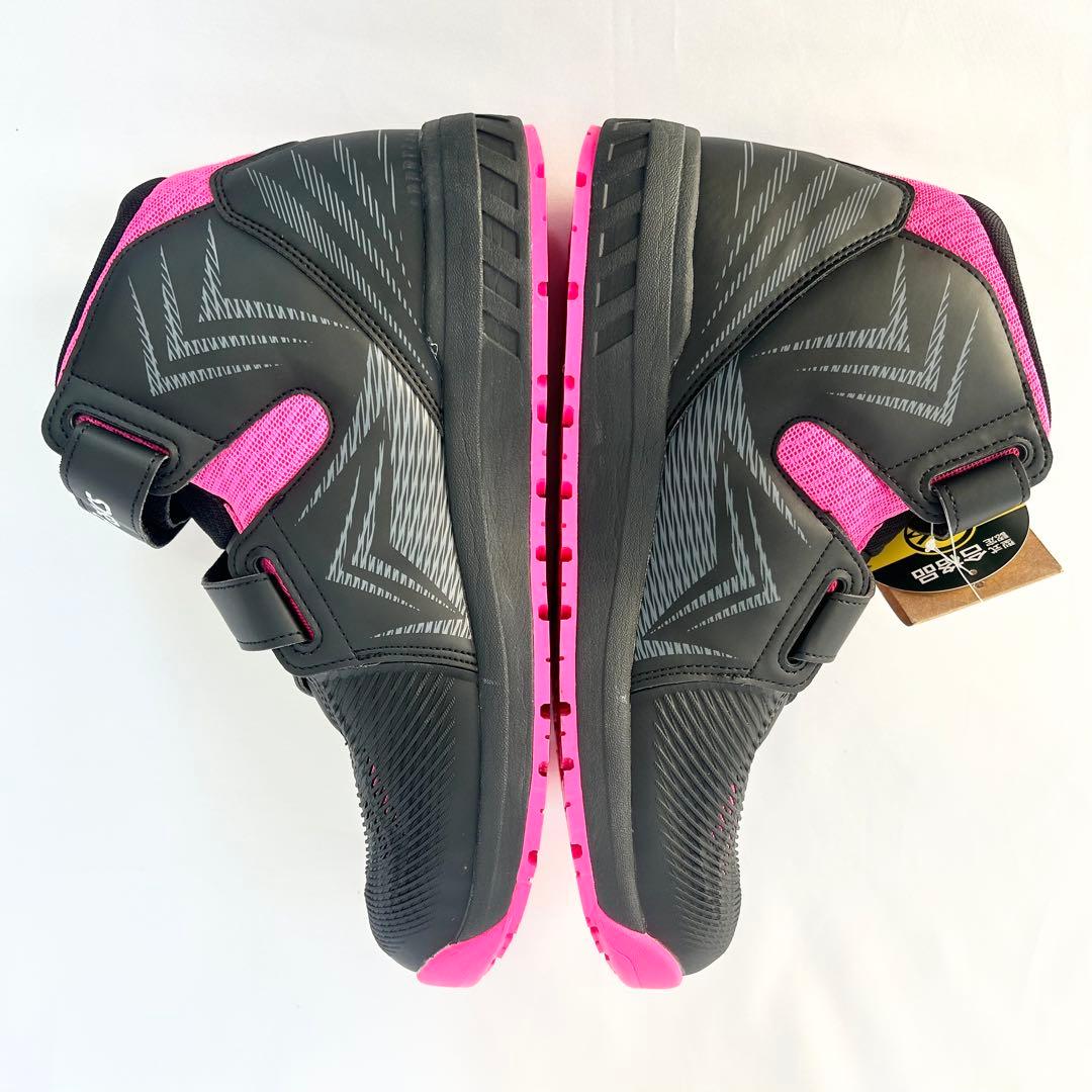 【新品】アシックス CP120 ピンク ウィンジョブ 安全靴 タグ付き