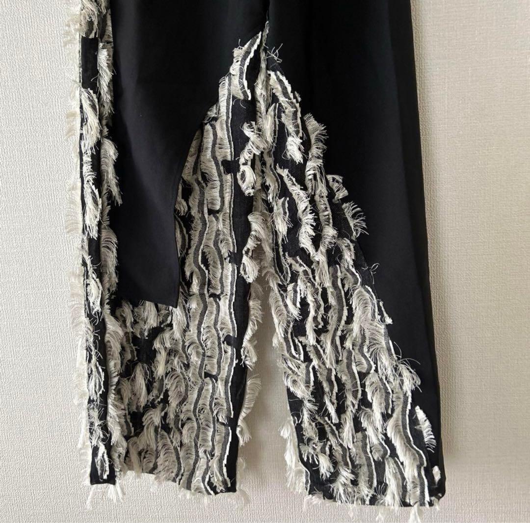 UNITED TOKYO 2021SSコレクション　マーブルジャガードパンツ