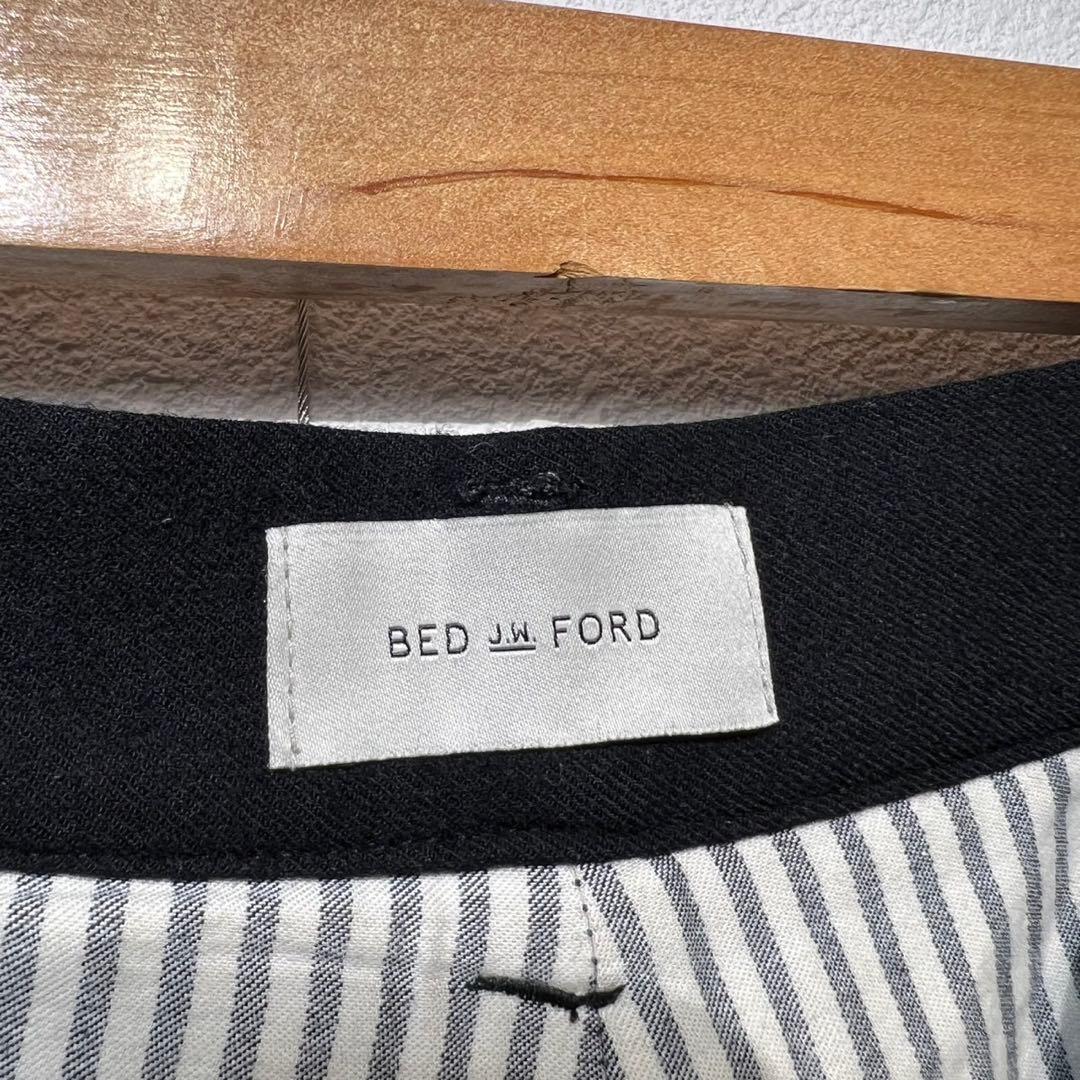 希少 美品 ベッドフォード ウール ストライク レイヤード デザイン パンツ 1