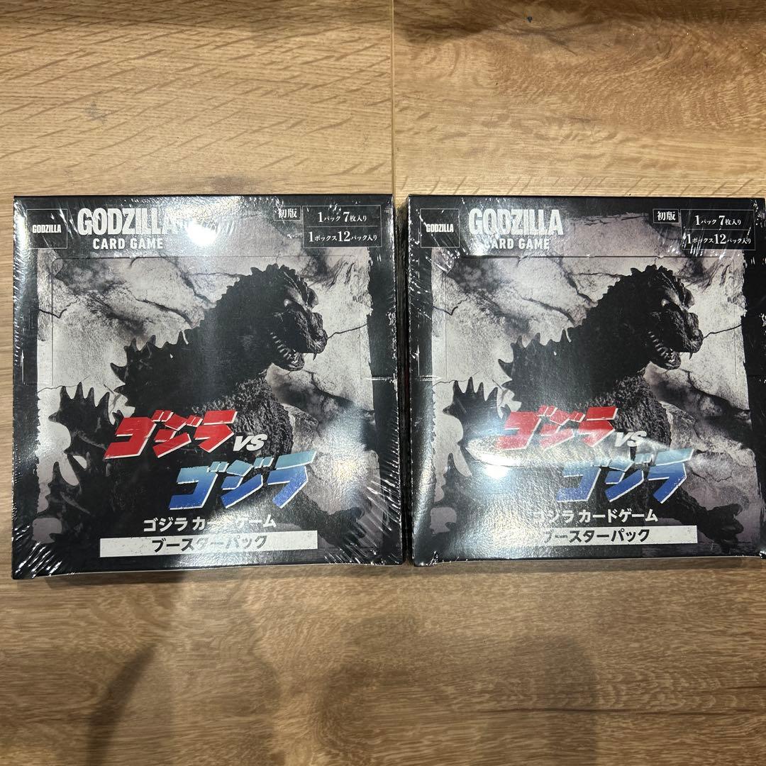 ゴジラ vs コング カードゲーム ブースターパック　2個セット