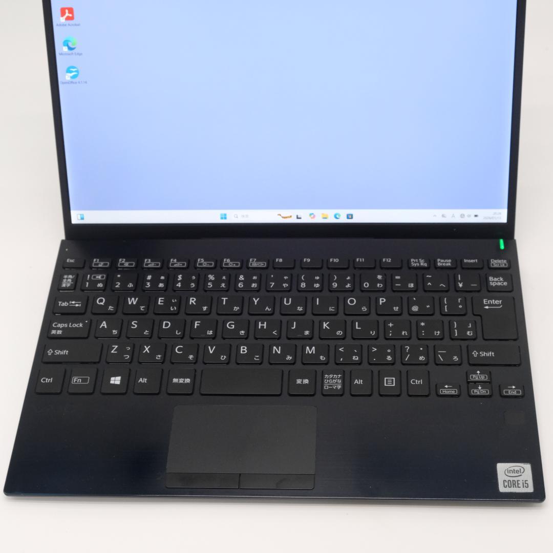 VAIO Core i5 8GB SSD256GB 軽量12.5型 Win11