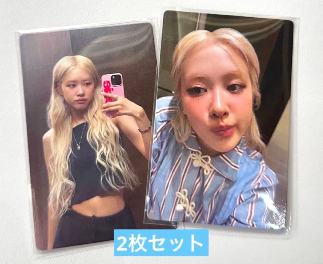 BLACKPINK ロゼ rosie 成都ポップアップ トレカ 2枚セット