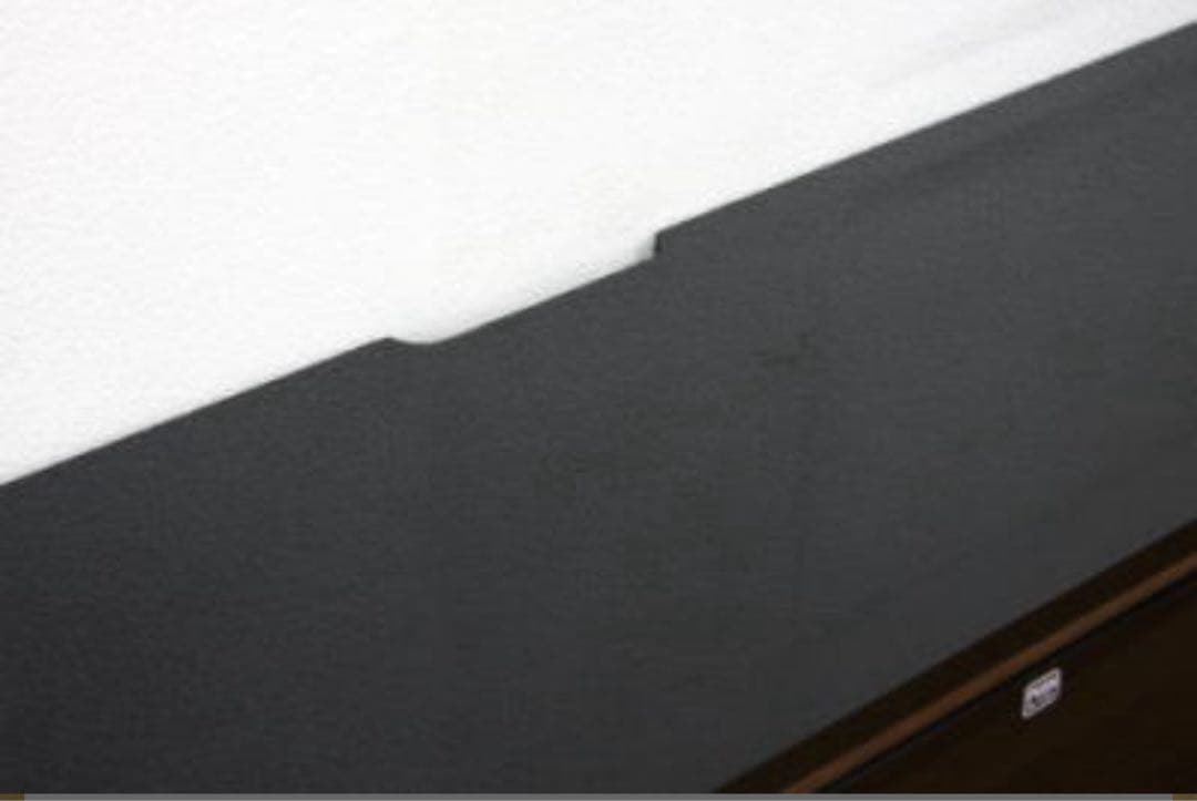 【美品】GZV テレビボード 210cm ブラック ウォールナット 天然木