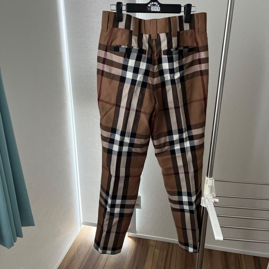 バーバリー　ロンドン　チェック　パンツ