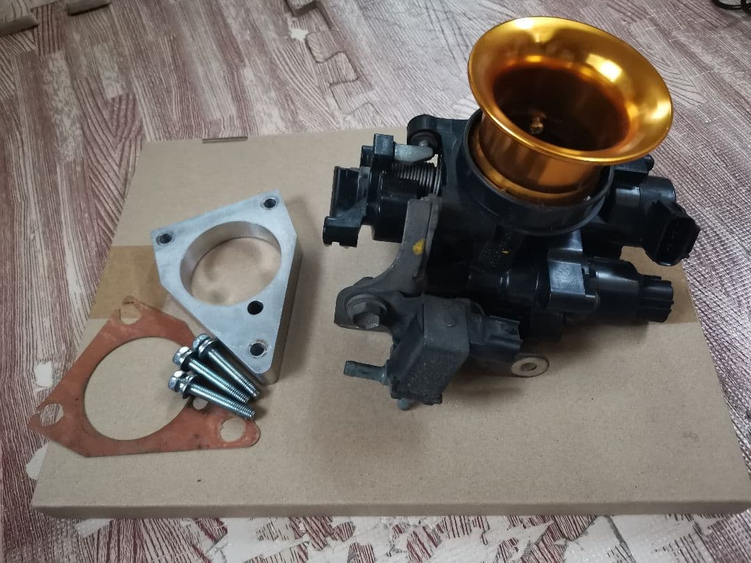 スロットルボディ ビッグスロットル　KF-VE L275 ミラ Φ43