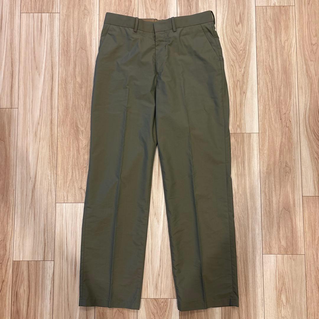 AURALEE オーラリー　スラックス　カーキ　メンズ　サイズ4