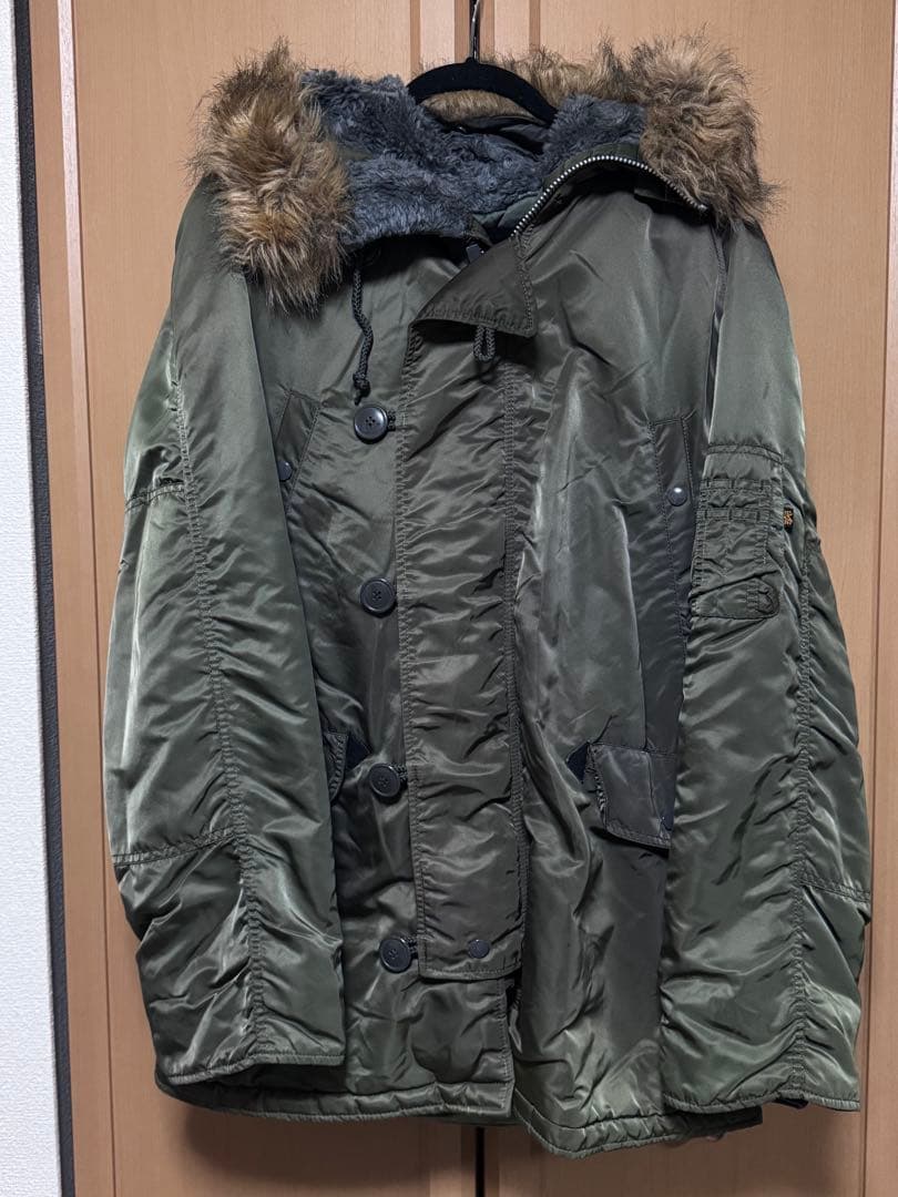 【美品】アルファインダストリーズ N3B モッズコート ミリタリージャケット