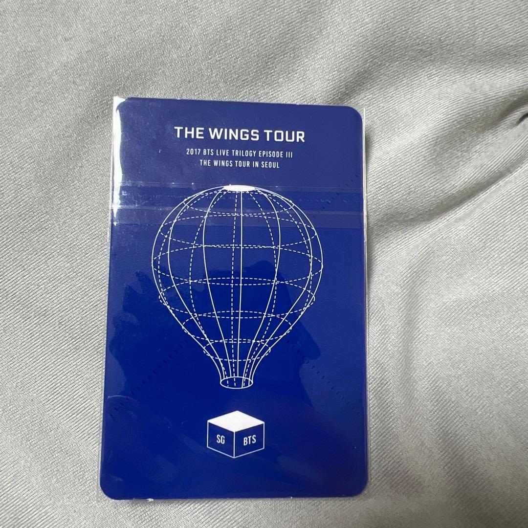 BTS THE WINGS TOUR DVD SUGA ユンギ　トレカ