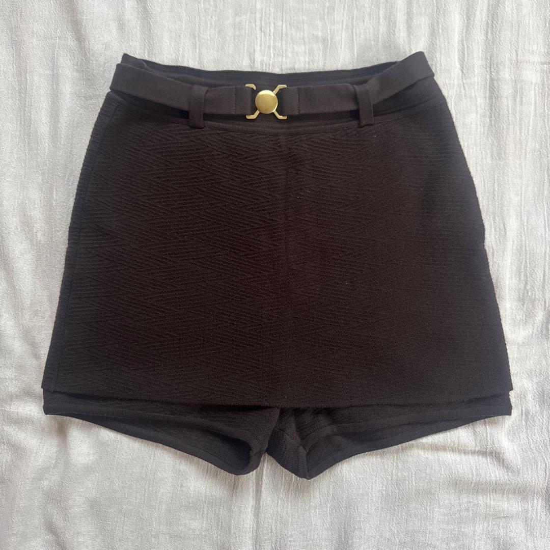 FUMIKA_UCHIDA ニットショートパンツ