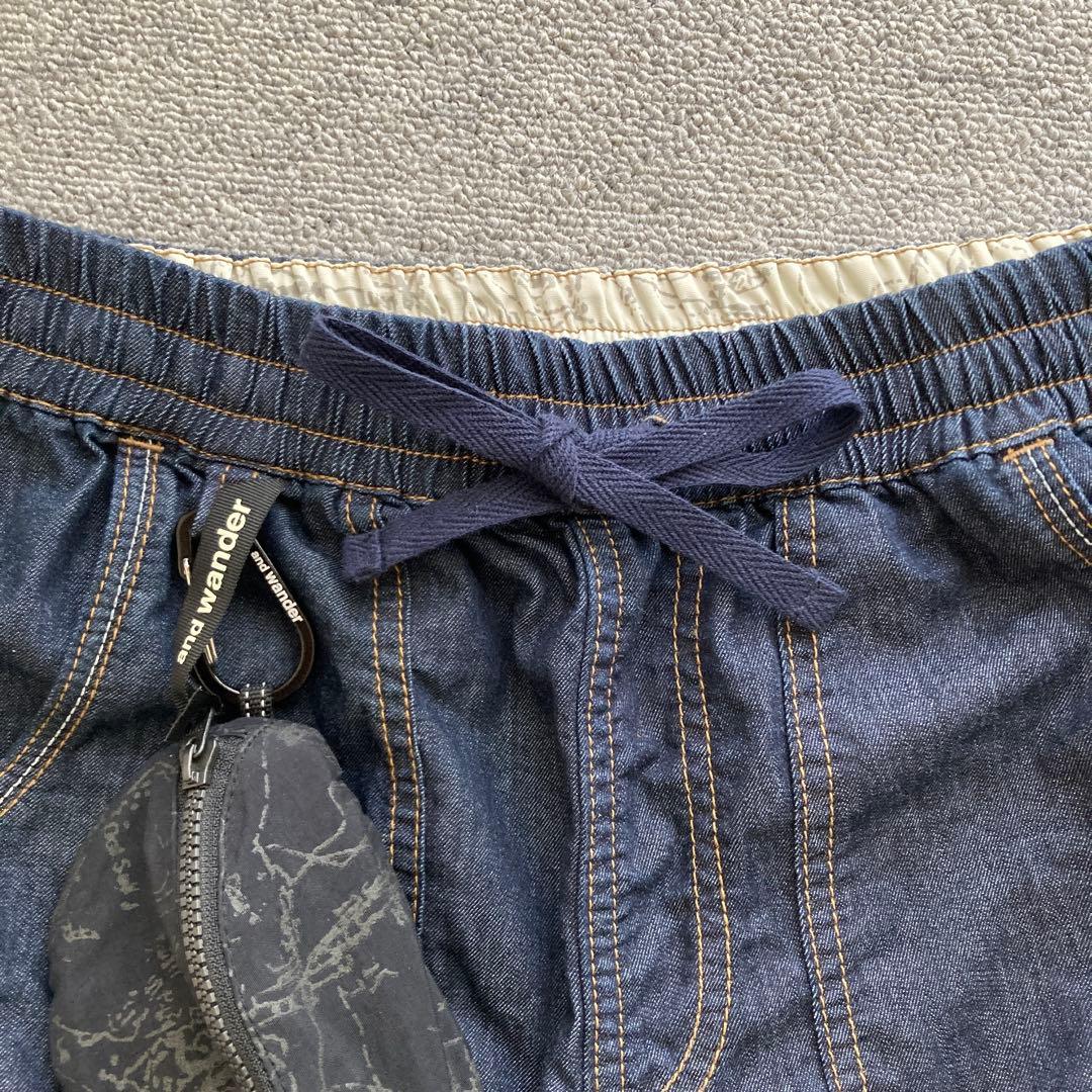 【ほぼ新品】00 Mサイズ and wander ショートパンツ