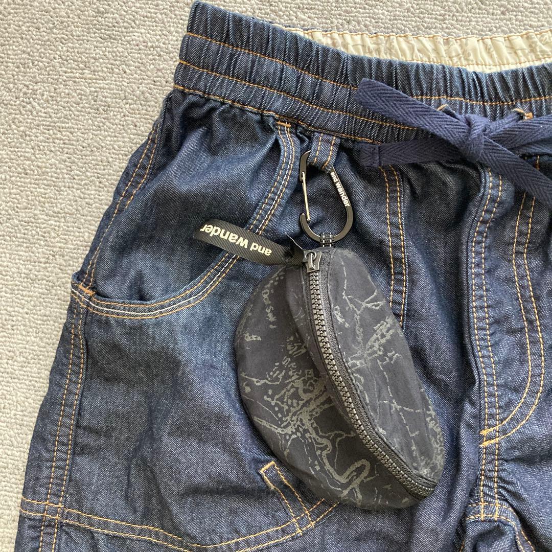 【ほぼ新品】00 Mサイズ and wander ショートパンツ