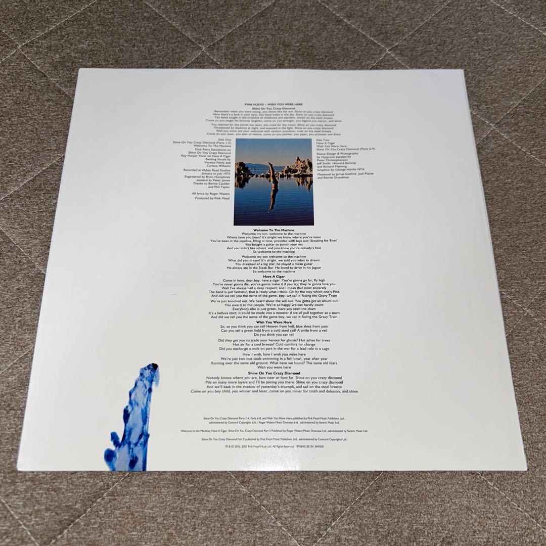 Pink Floyd 限定LPレコード Wish You Were Here