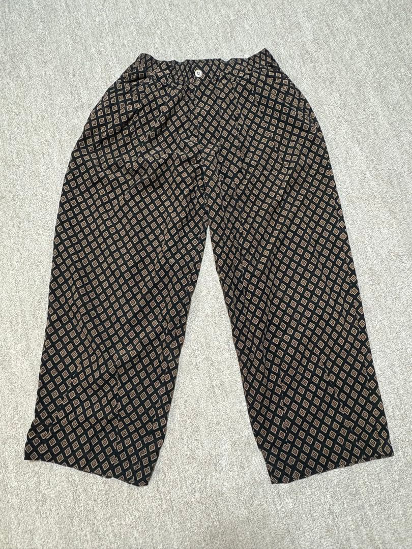 パンツ RHOMBUS CORDUROY BAGGY SLACKS