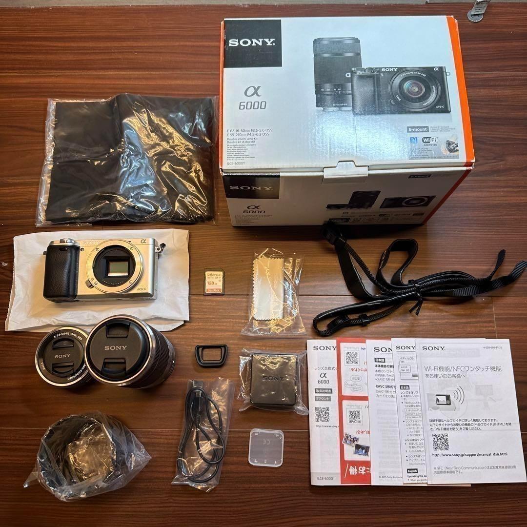 SONY ミラーレス一眼 α6000 ダブルズームレンズキット 0054