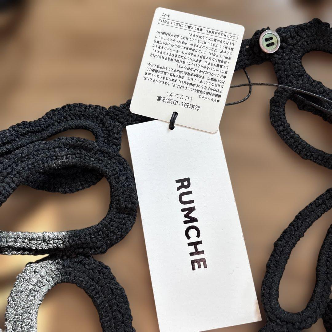 新品タグ付き　近藤千尋ちゃん着用　RUMCHE ブラックビスチェ サイズF