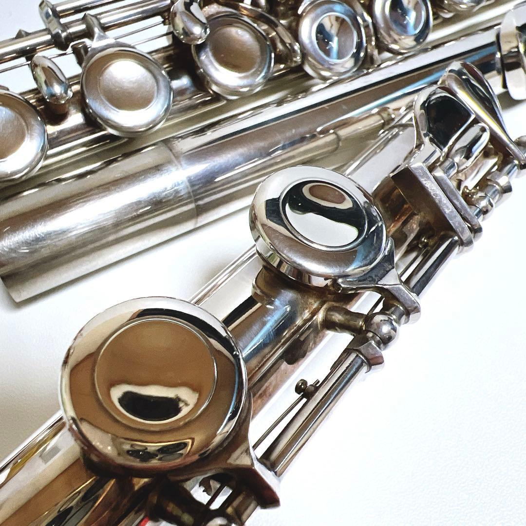 【美品】Pearl PF-501 フルート パール　鏡面仕上げ　Eメカ