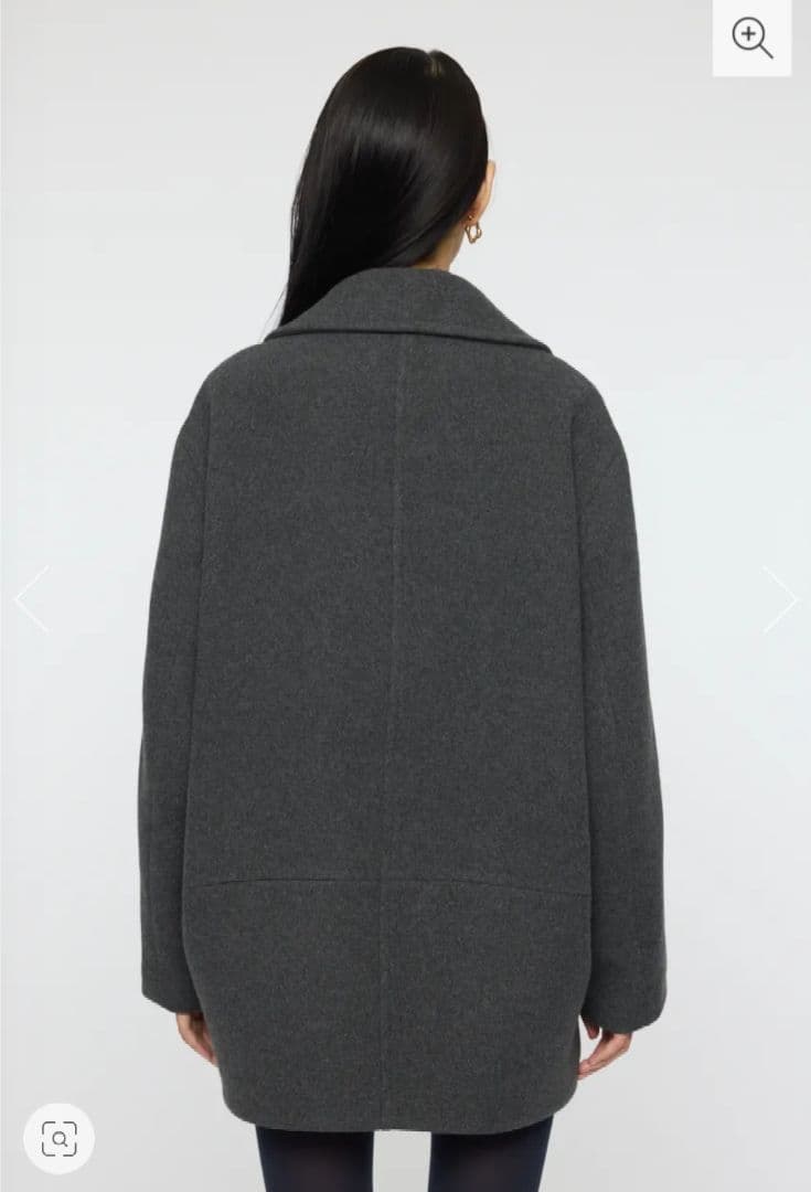 新品未使用タグ付き☆MOUSSY　DOUBLE BREASTED MID コート