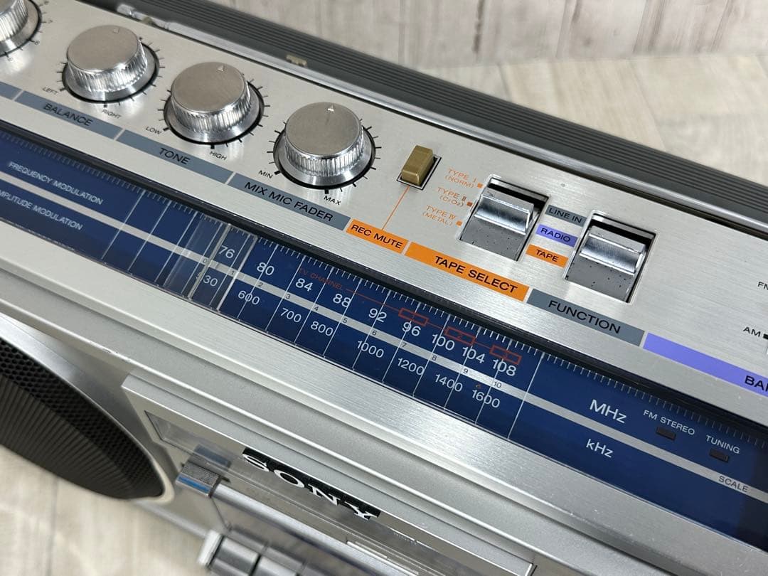 希少SONY ソニー ラジカセエナジーCFS-66 ラジオ Bluetooth付