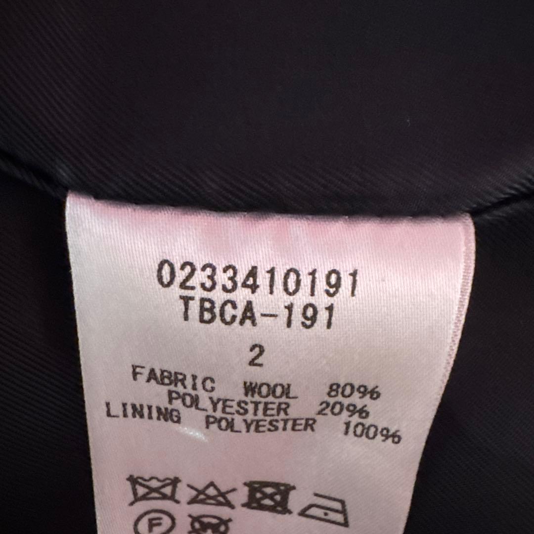 美品　TICCAテーラードジャケット　金ボタン　サイズＭ